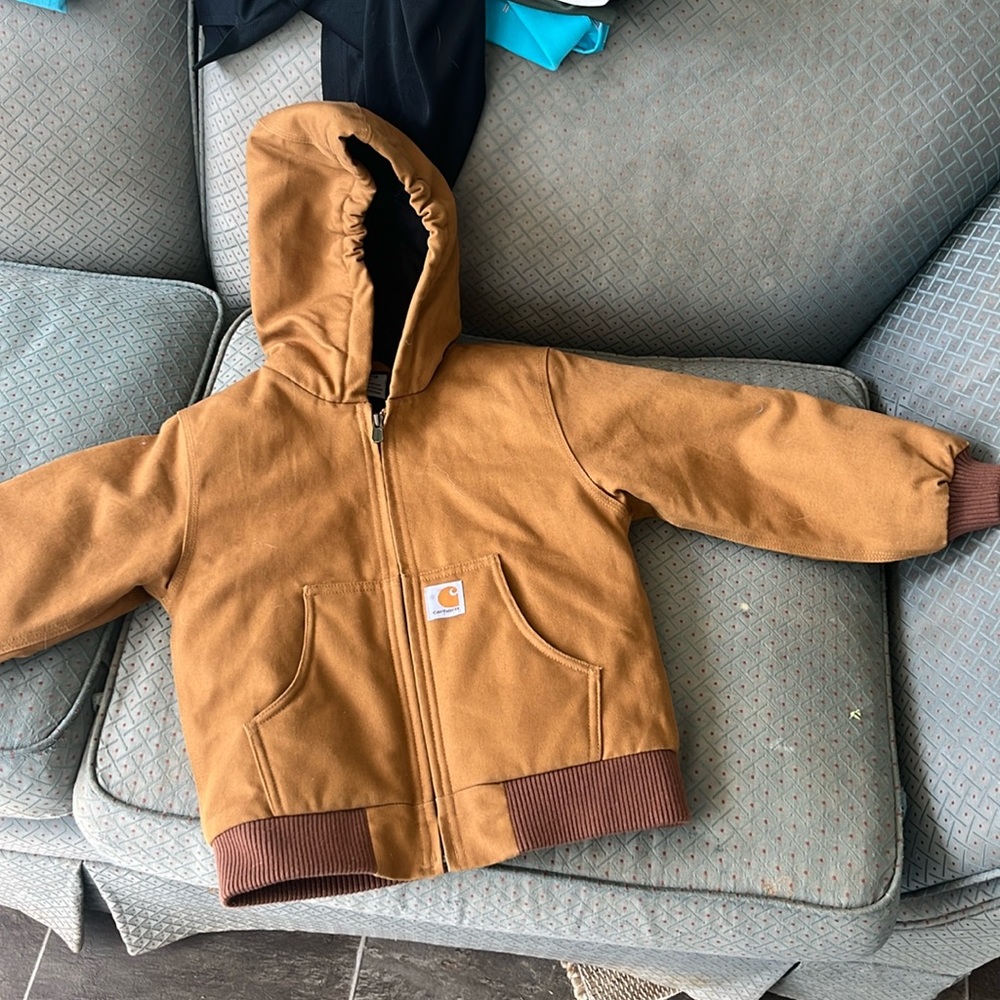 Boys Carhartt jacket with hood
